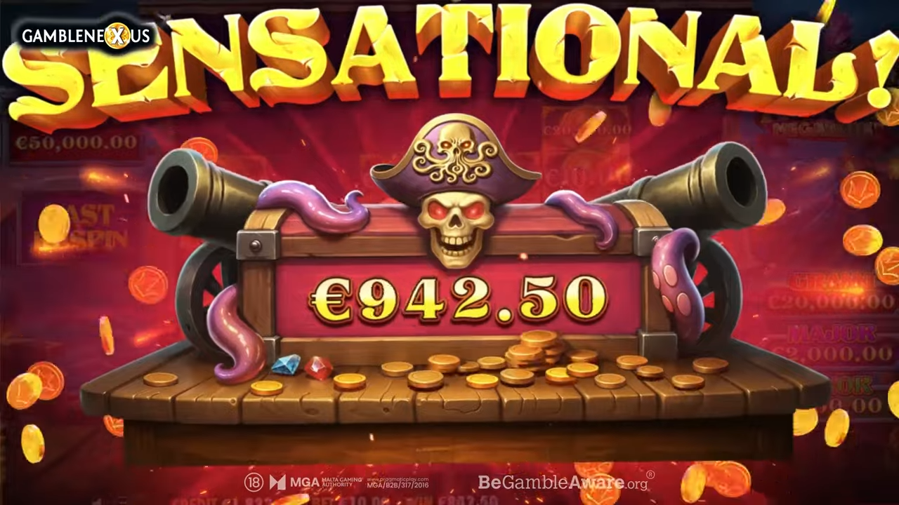 Captain Kraken Megaways ganancia SENSACIONAL de €9942.50