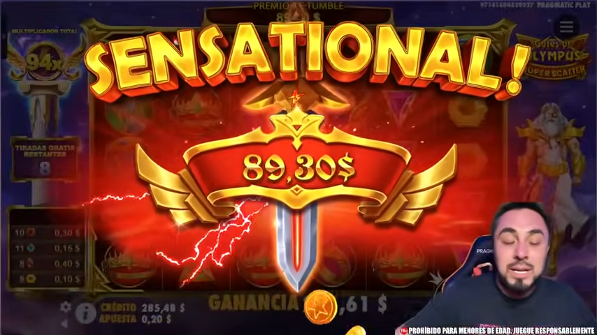 Gates of Olympus gran ganancia - experiencia real