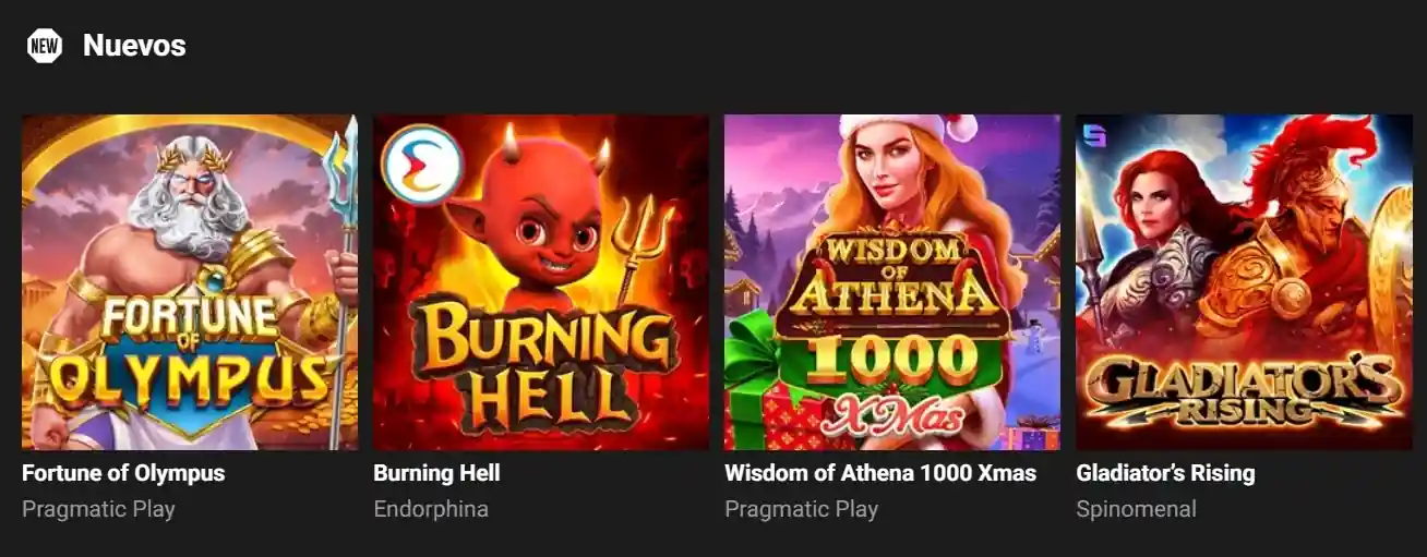 GGBet Casino nuevos slots Fortune of Olympus Burning Hell