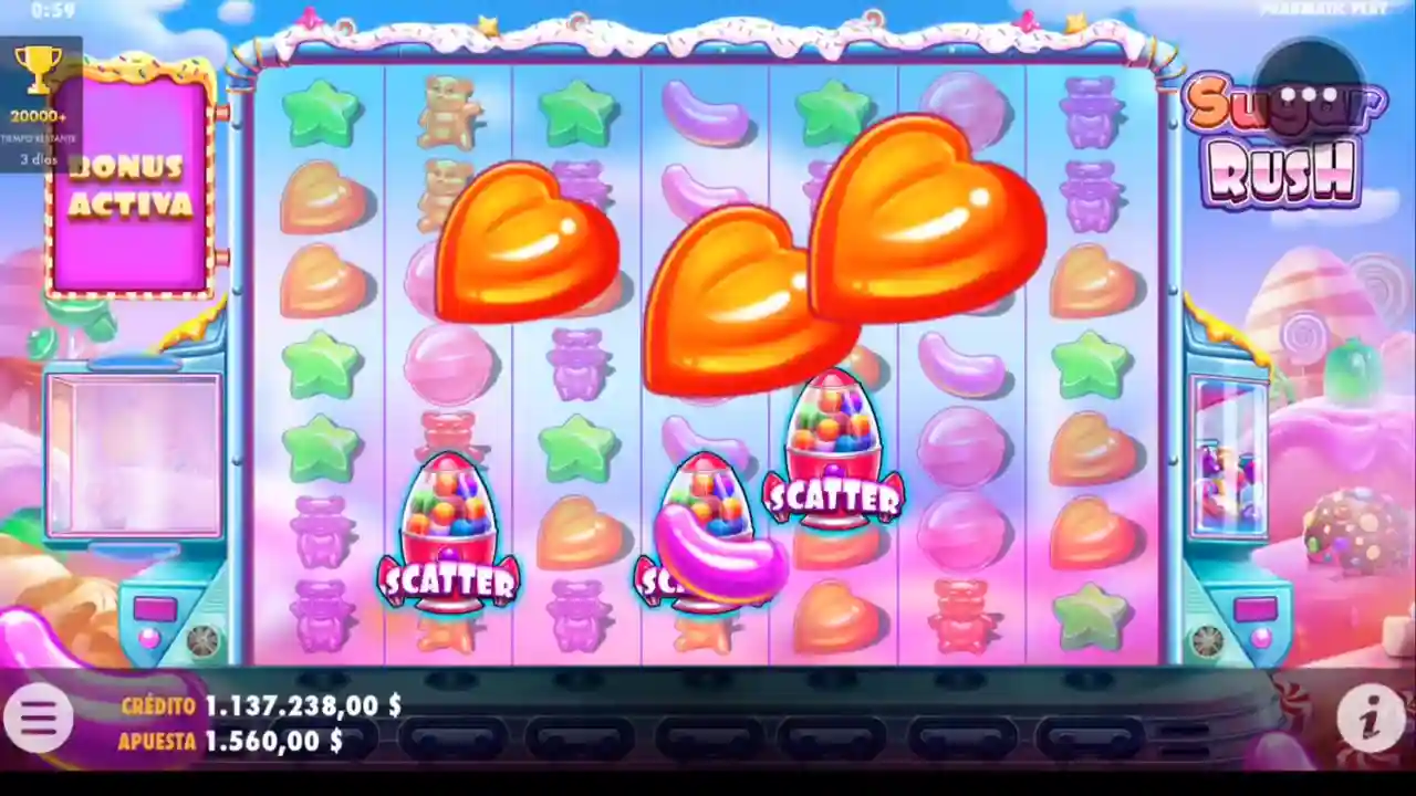 Sugar Rush slot Pragmatic Play